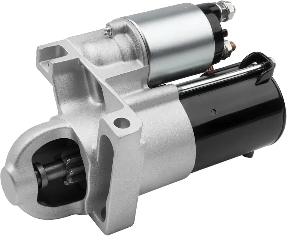 Starter Compatible with 99-03 Chevy S10 2.2L, 97-05 Malibu 3.1L, 00-05 Impala 3.4L, 97-01 Lumina 97-05 Buick Century 3.1L, 99-03 GMC Sonoma 2.2L, 01-05 Pontiac Aztek Grand Prix Am 3.4L 6491N