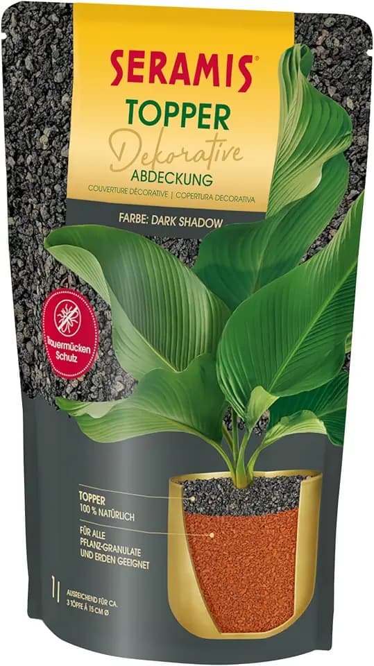 Seramis Pflanzgranulat Topper Dark Shadow, 1l