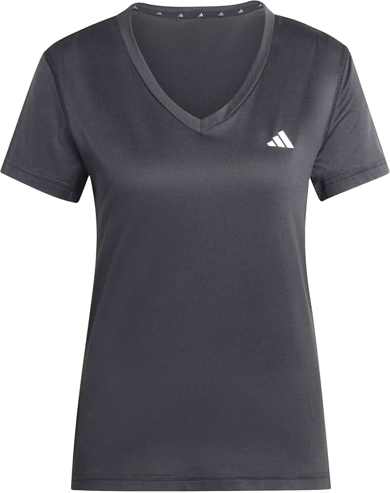 adidas Damen Workout Essentials V-Neck T-Shirt T-Shirt (1er Pack)