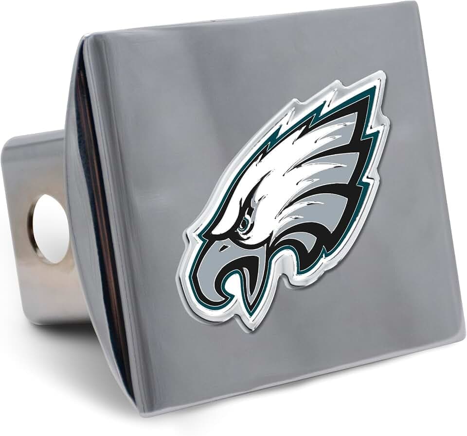 WinCraft Philadelphia Eagles Premium Metal Hitch Cover