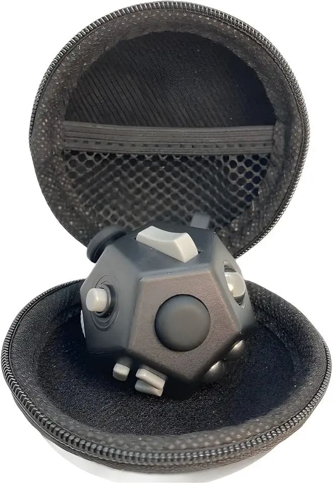 Small Fidget Toys Cube - 12 Sides Cube Anti Anxiety and Relief Stress