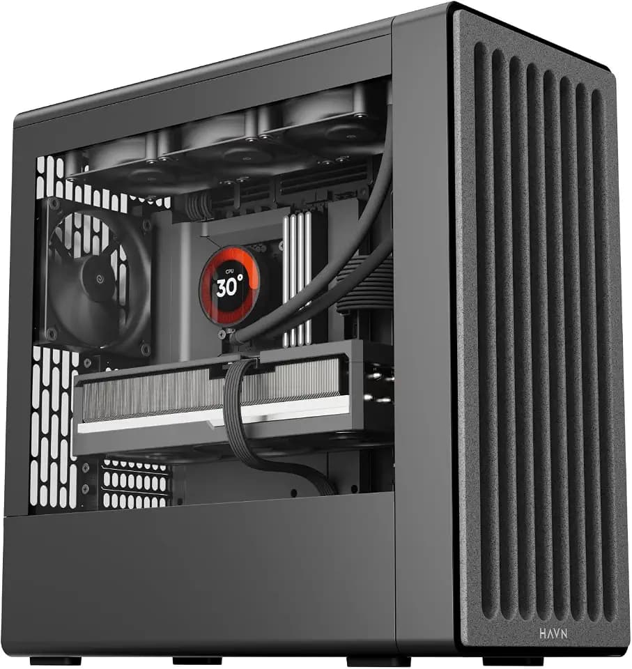 HAVN BF360 Mid Tower Series (BF360 Flow, Black)