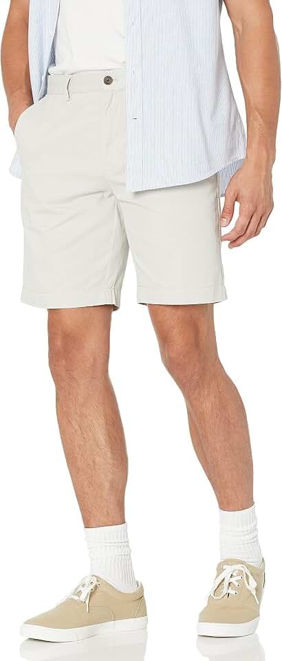 Amazon Essentials Herren Slim-Fit-Chinoshorts, 23cm