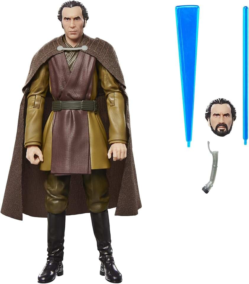 STAR WARS The Black Series Jedi Master Dooku, Tales of the Jedi Premium Collectible 6 Inch Action Figure