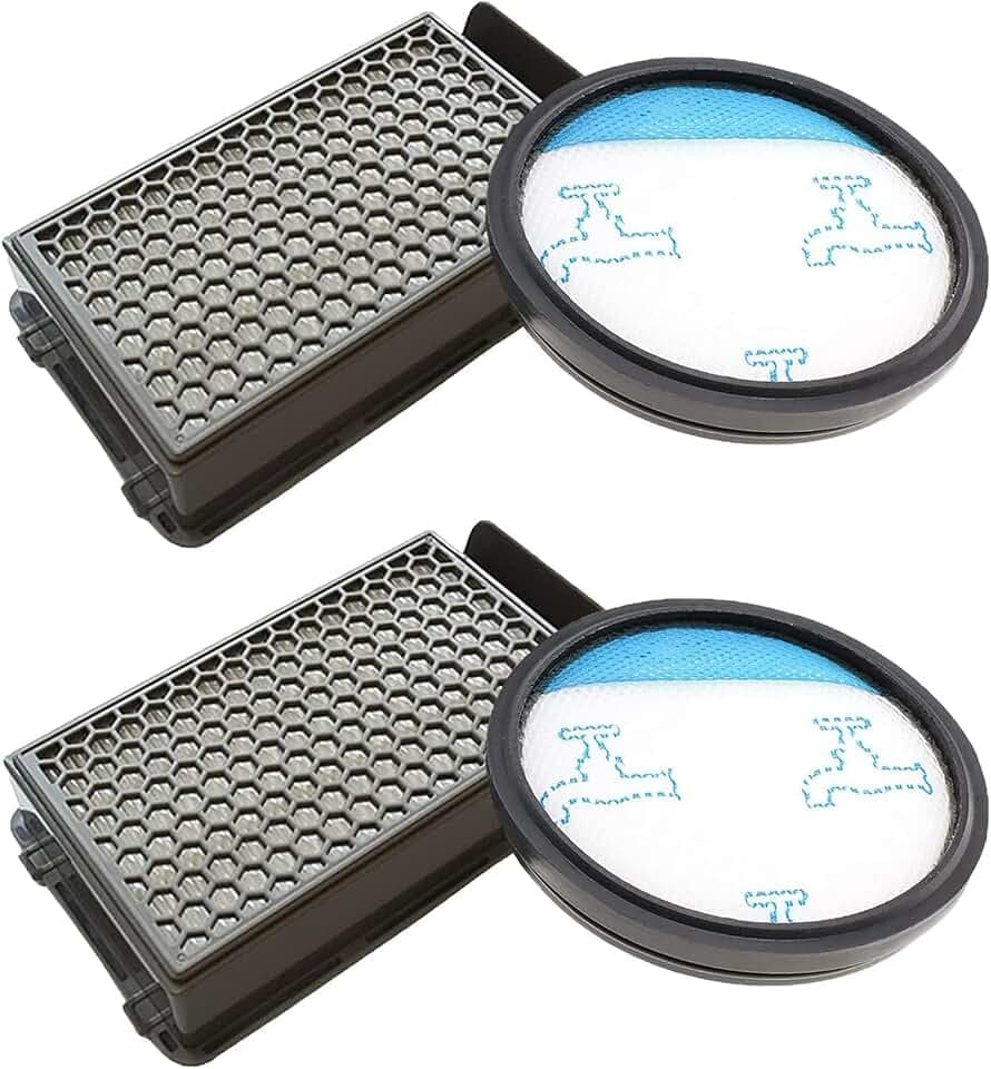 2 HEPA Filter-Set für Rowenta Compact Power XXL RO4825EA RO4871EA RO4855EA RO4881EA Staubsauger (Vergleich ZR78000)