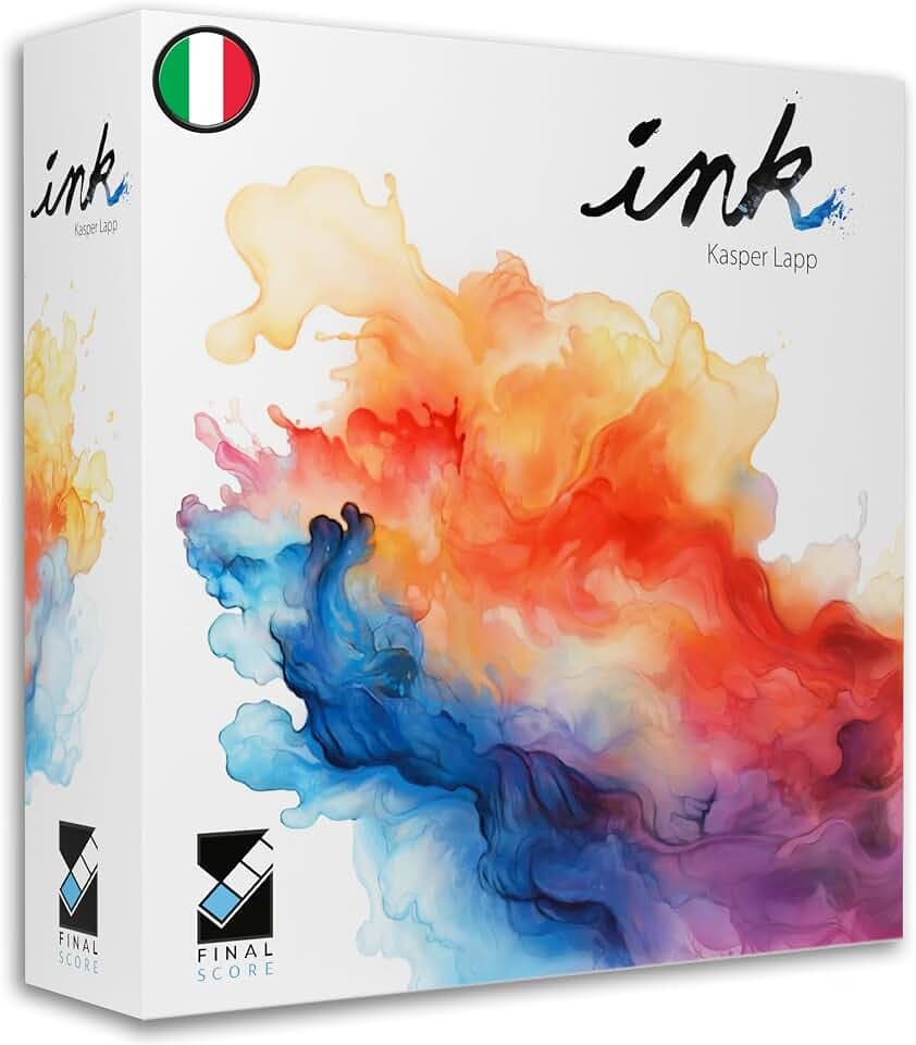 Asmodee – INK – Brettspiel Abstrakt