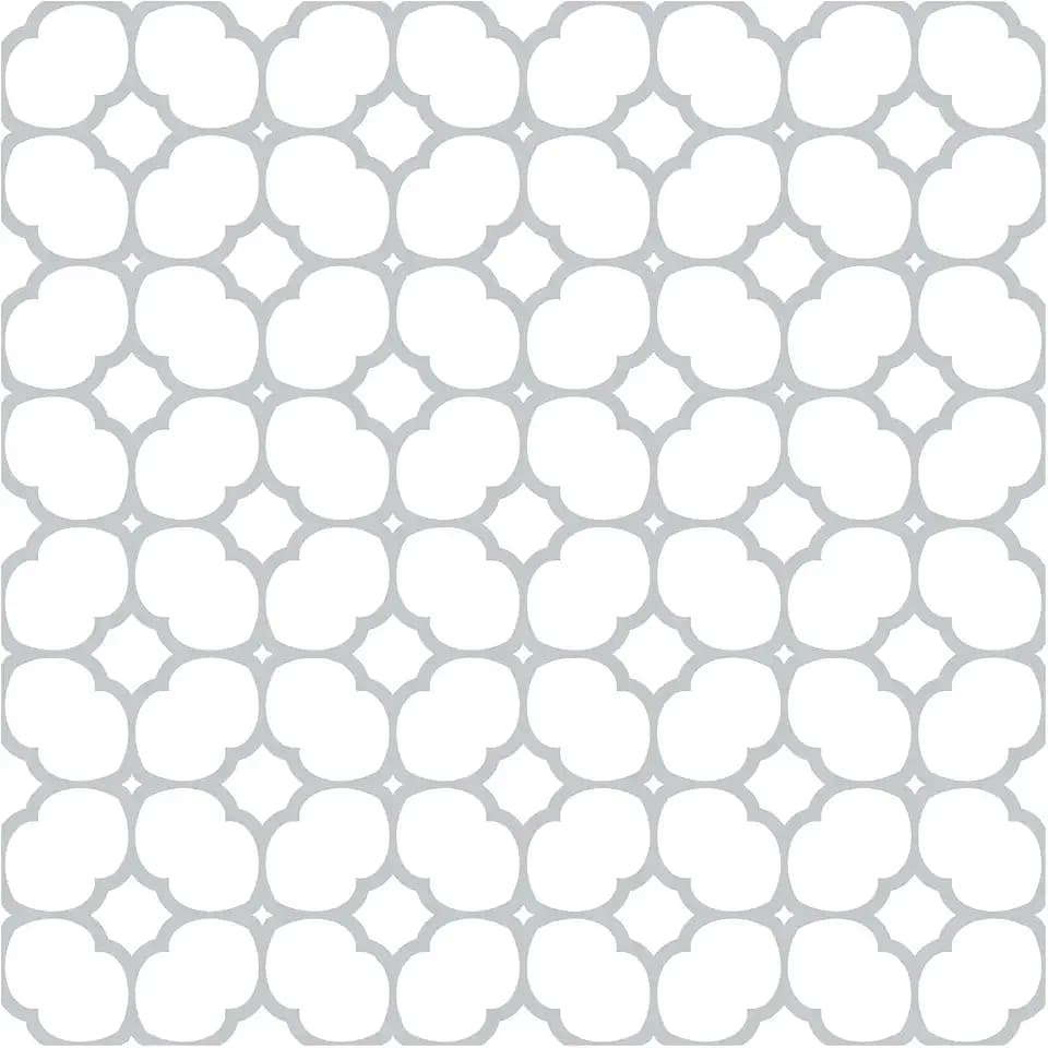 d-c-fix selbstklebende Bodenfliesen Bloomy Grid in klassischer Optik
