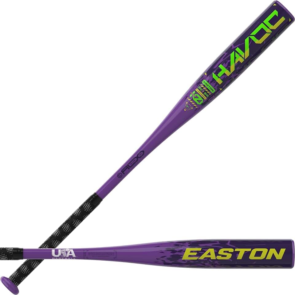 Easton Havoc USA Baseball Bat | -10| 1 Pc. Aluminum