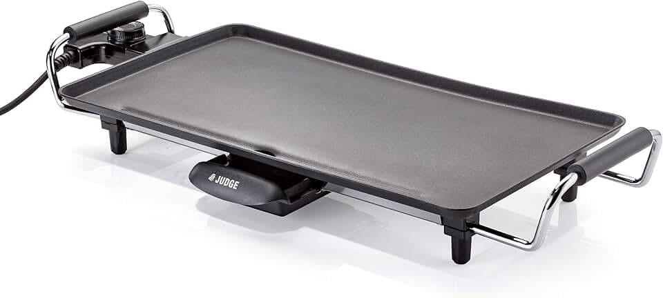 Judge JEA81 Elektrischer Tischgrill Teppanyaki Heizplatte 43 cm x 23 cm 2000 W