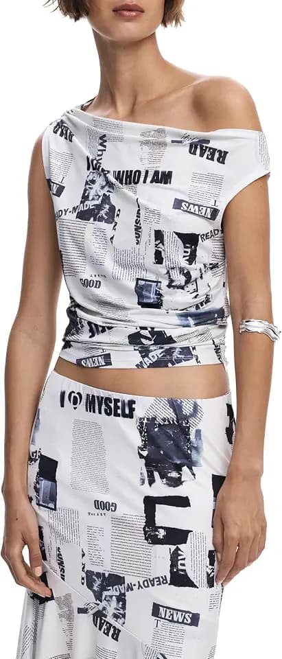 Desigual Women's Ts_Breaking News
