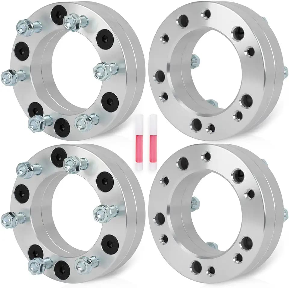 ECCPP 4PCS 2in 5x5.5 to 6x5.5 Wheel Adapter for Ford E-150 2003-2006