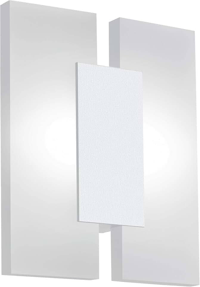 EGLO LED Wandleuchte Metrass 2, 2 flammige Deckenlampe, Wandlampe modern
