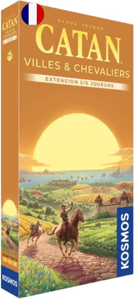 Asmodee - Catan Städte und Ritter – Erweiterung: 5-6 Spieler