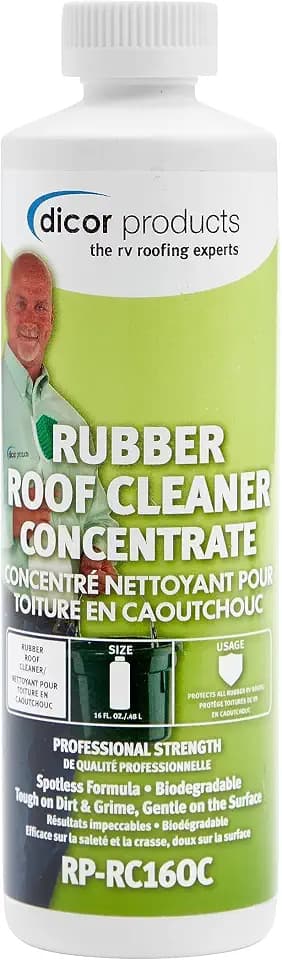 Dicor RP-RC160C Rubber Roof Concentrate, 16 oz, Deep Cleaning
