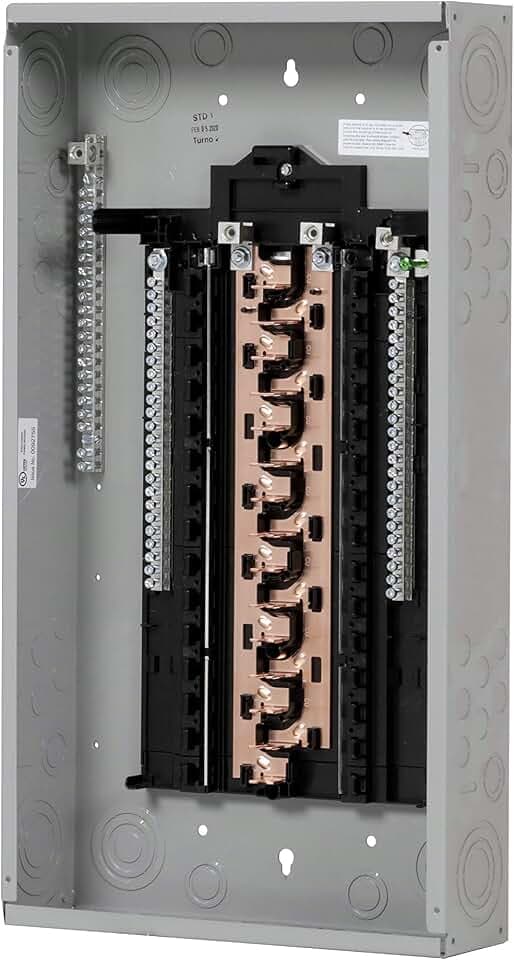 PN Series 125 Amp 30-Space 48-Circuit Main Lug Plug-On Neutral Load Center Indoor with Copper Bus