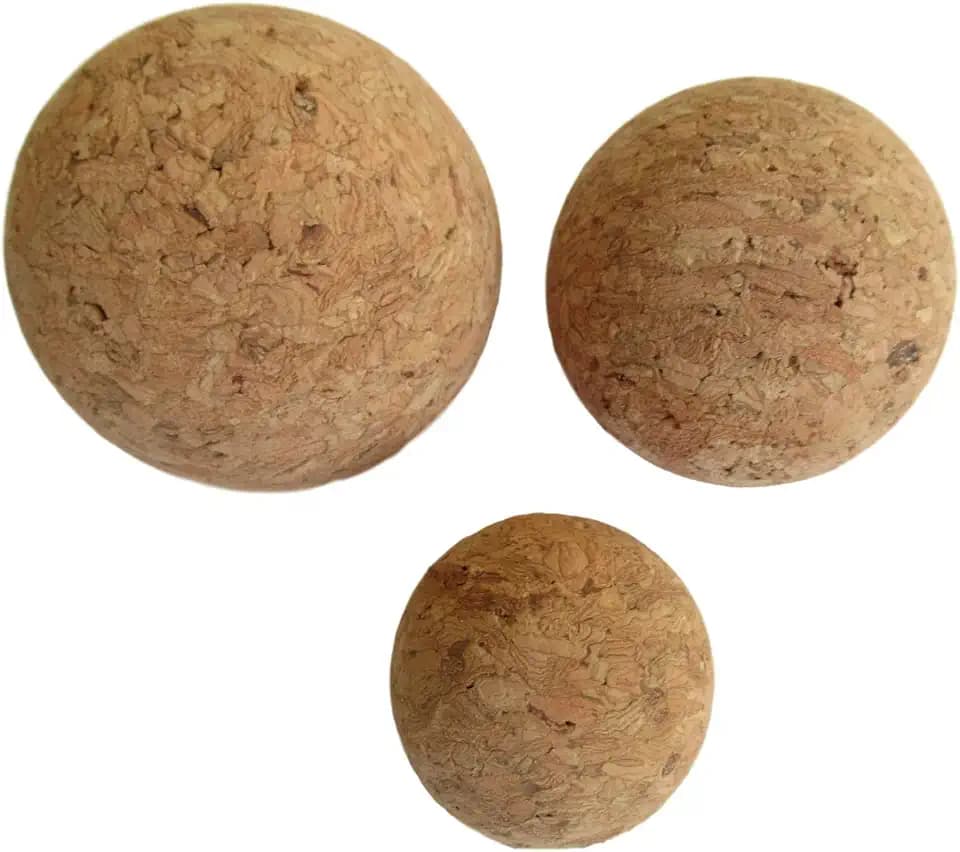 2 Stück Korkkugel Korkball Kork 3cm o. 4cm o. 5cm (2 Stück - 5cm)