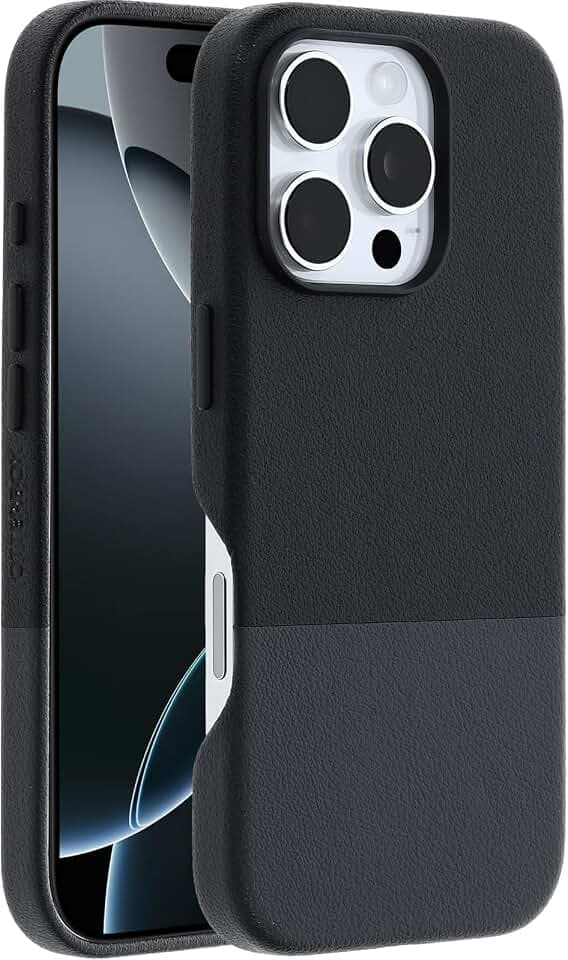 OtterBox Leather Alternative MagSafe Hülle für iPhone 16 Pro, Dessert Dusk