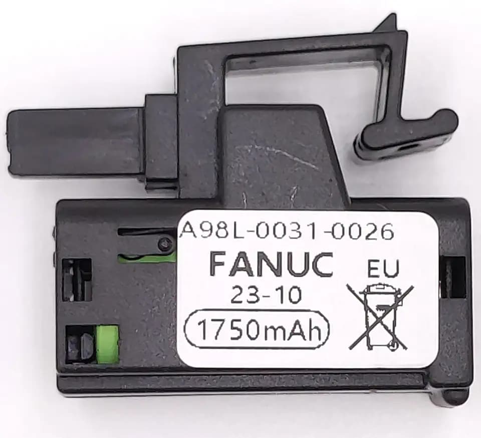 A98L-0031-0026 3V 1750mAh PLC Battery for FANUC A02B-0309-K102 PN FANUC A98L-0031-0026