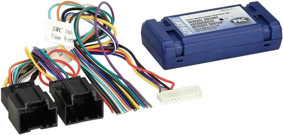 PAC C2RGM11 11-Bit Interface Radio Integration Adapter for 2007 GM Vehicles with No OnStar System,BLACK