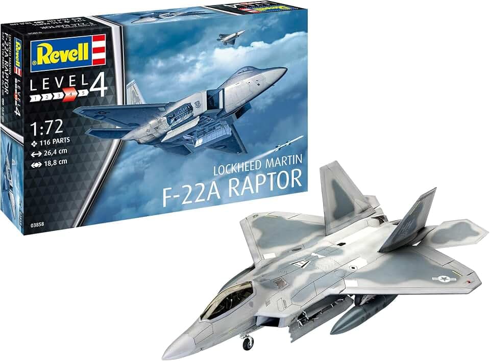 Revell 03858 Lockheed Martin F-22A Raptor