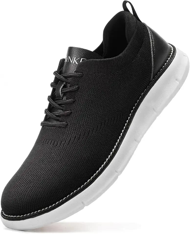 SVNKE Men's Fashion Dress Shoes Casual Oxfords Sneakers Business Breeze Tennis Comfortable Lightweight Walking