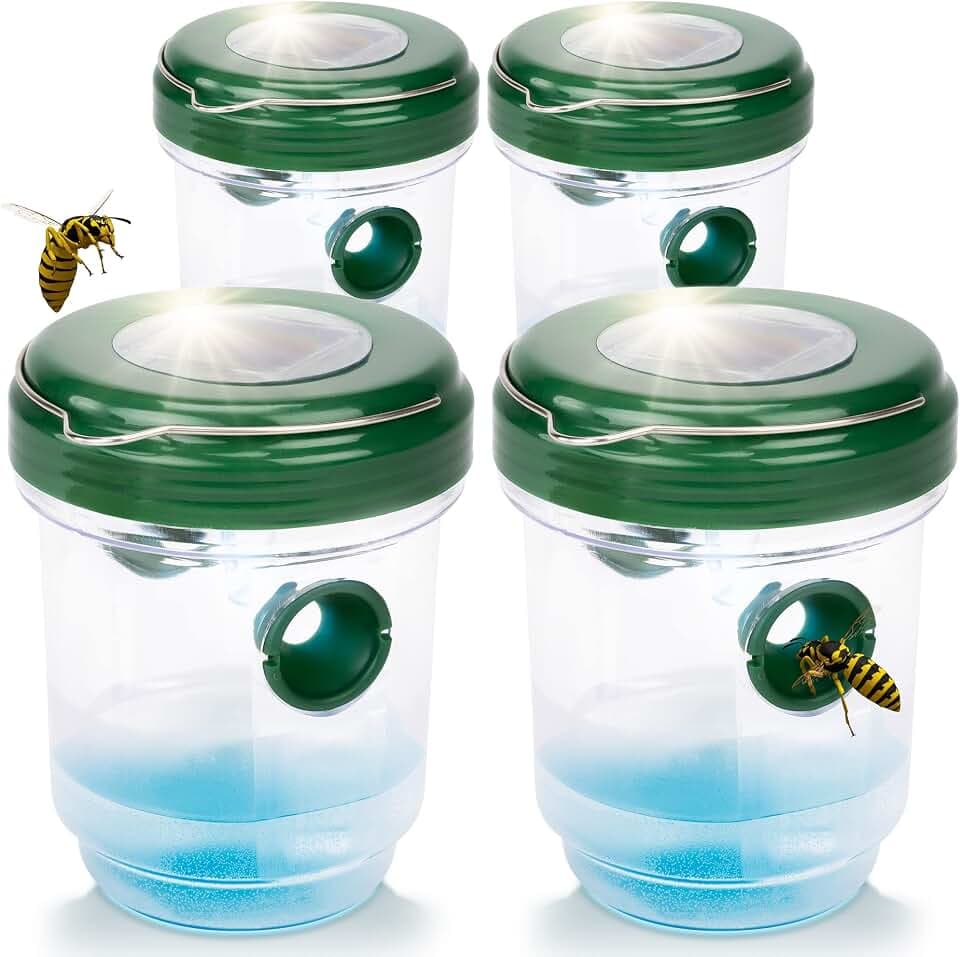 Gardigo Wespenfalle & Mückenfalle Solar 2 in 1-4er Set