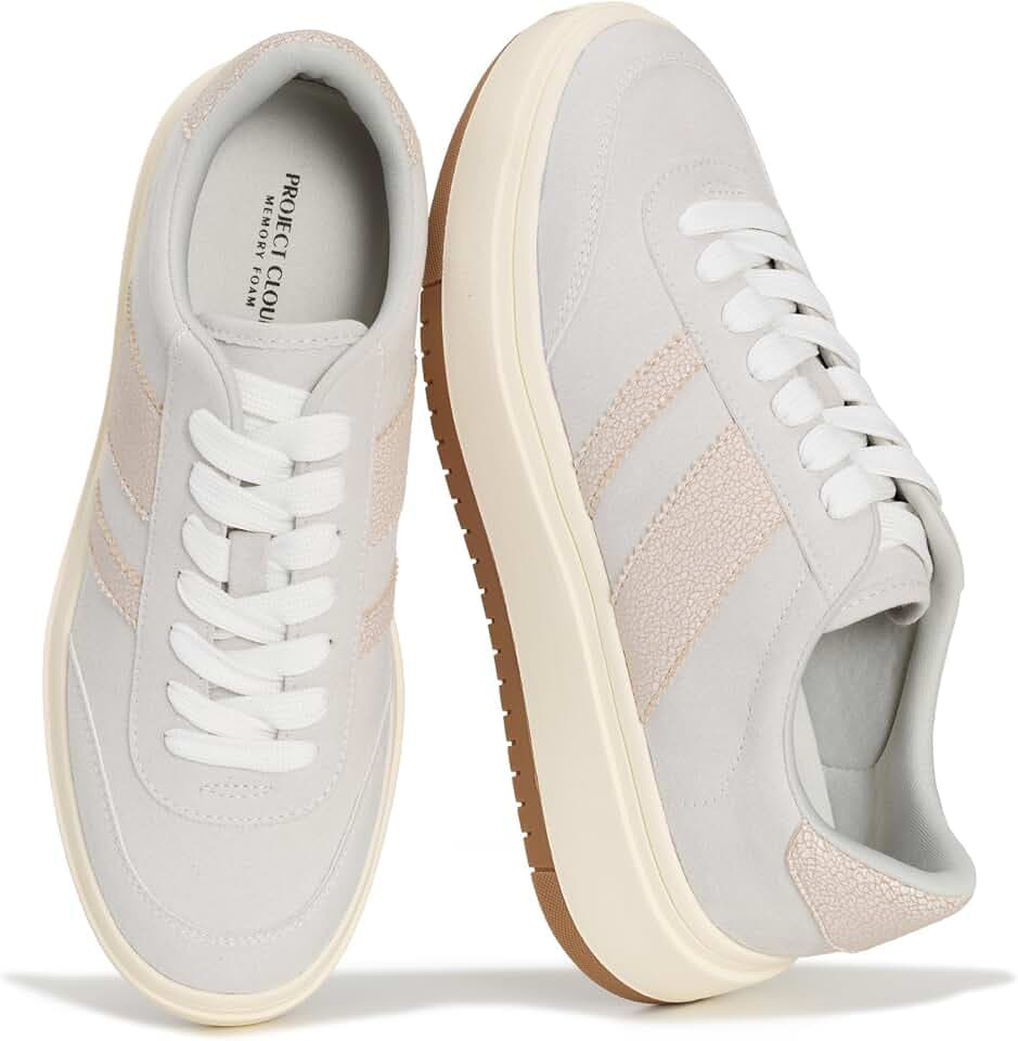 Fashion Platform Sneakers for Women Footwear - Lace-up Womens Shoes