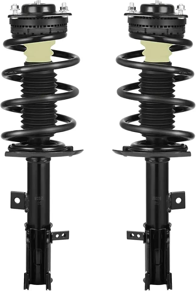 AUTOSAVER88 Front Pair Complete Struts Shocks Assembly Compatible with 2009-2019 Journey V6