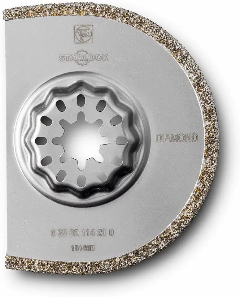 Fein Diamant Sägeblatt (ø 75 mm, Aufnahme Starlock, zum Austrennen von Marmor/Epoxidharz, Schnittbreite 2,2 mm) 63502114210