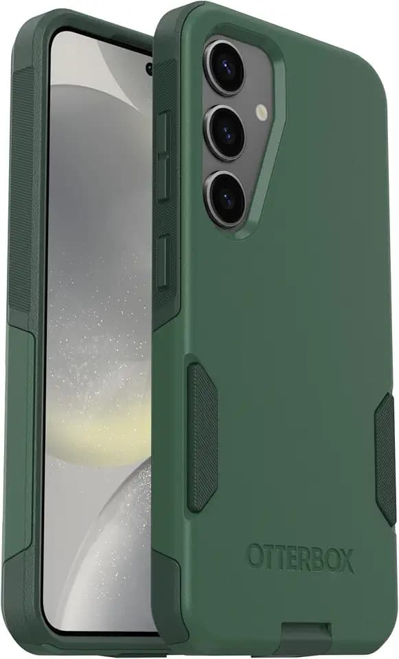 OtterBox Samsung Galaxy S24 (Only) - Commuter Series Case - Trees Company (Green) - Slim & Tough - Pocket-Friendly - with Port Protection - Non-Retail Packaging
