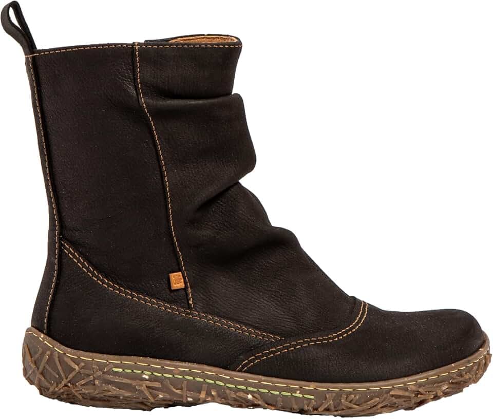 El Naturalista Damen N722 Nido Oxford-Stiefel, Schwarz, 38 EU Weit