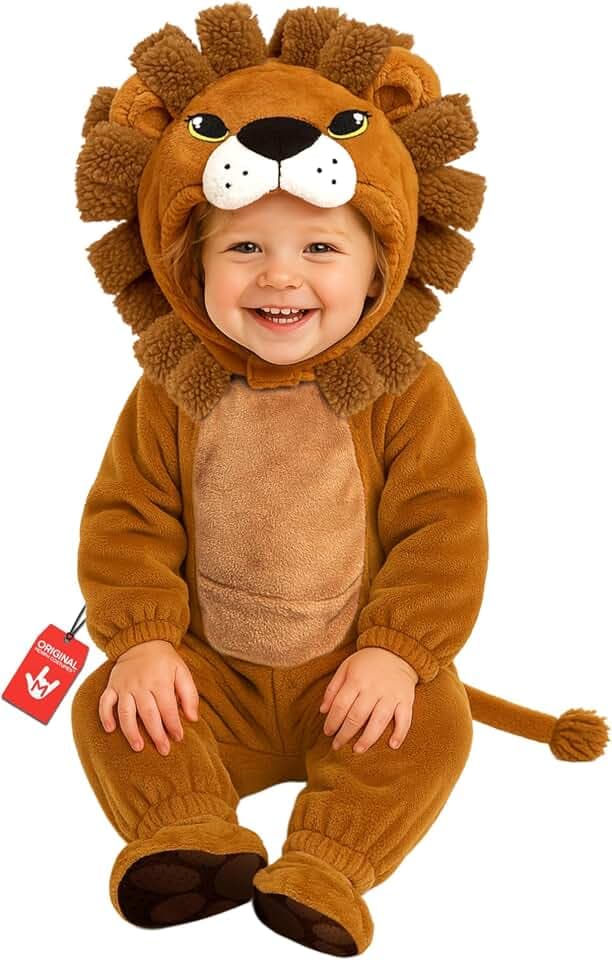 Morph Costume Lion Cub Onesie Costume Kids S