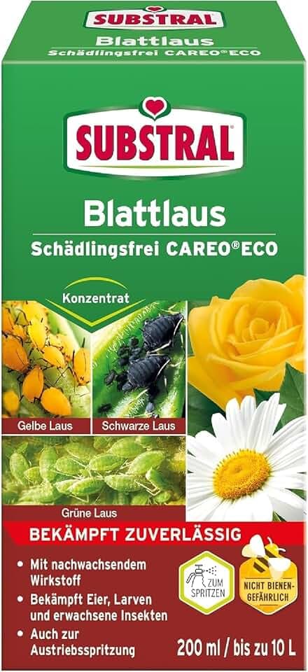 Substral Blattlaus Schädlingsfrei CAREO Eco 200ml auch gegen Eier & Larven