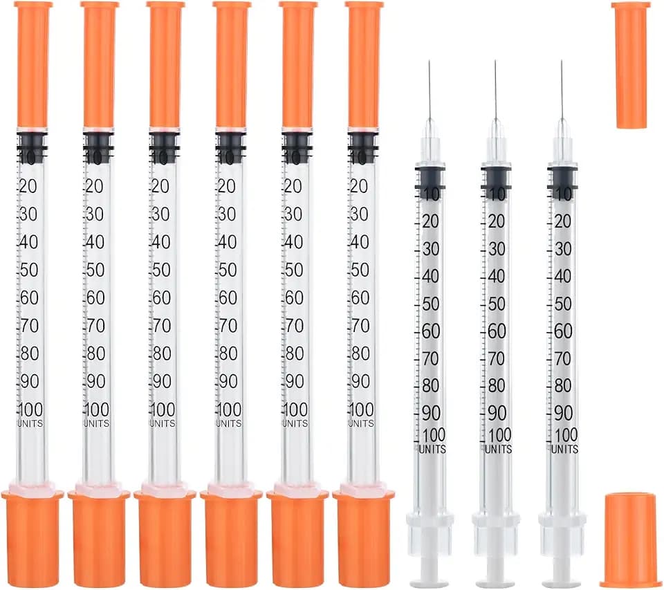 100 Stück 1mL Plastiktube,30G Mehrzweck-Messwerkzeuge(13mm) Einzeln Versiegelte Packung (100)
