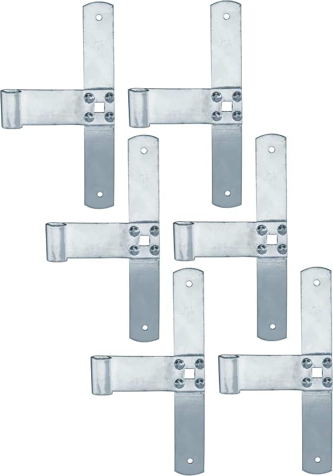 Alberts 824082 Kreuzband | galvanisch blau verzinkt | 180 x 30 mm | 6er Set