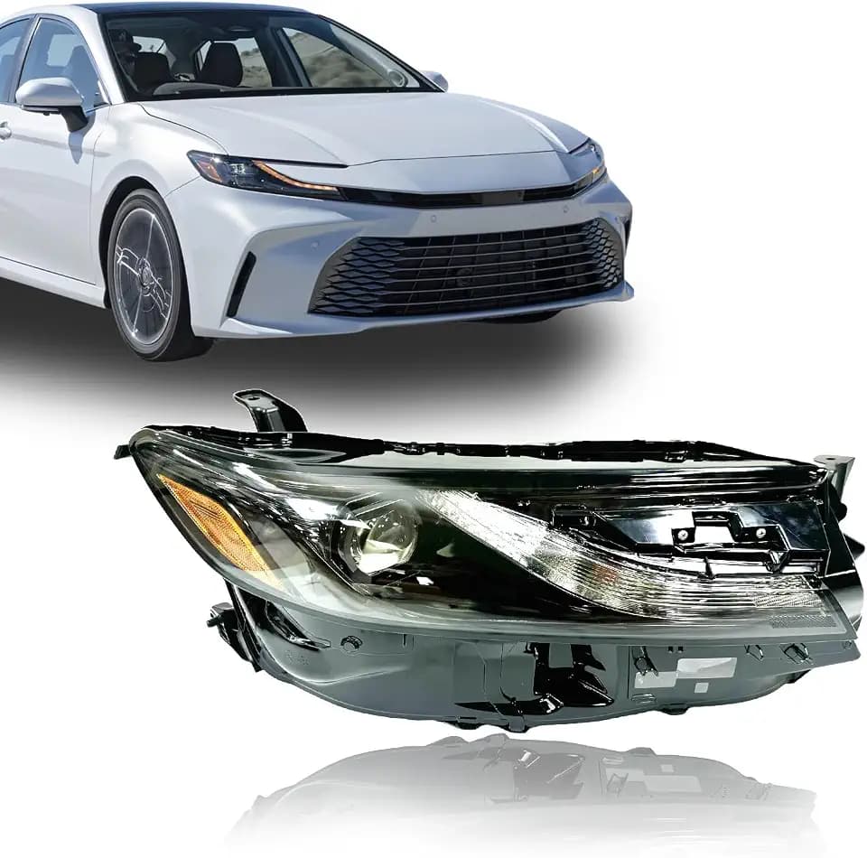Headlight Fit For 2024 2025 Toyota Camry LE/SE HeadLamp Low (Right Passenger) RH 81110-AQ010 CM25A01-1R LOW