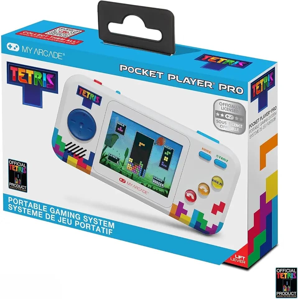My Arcade Tetris Pocket Player Pro: Puzzle Games, Tetris Handheld