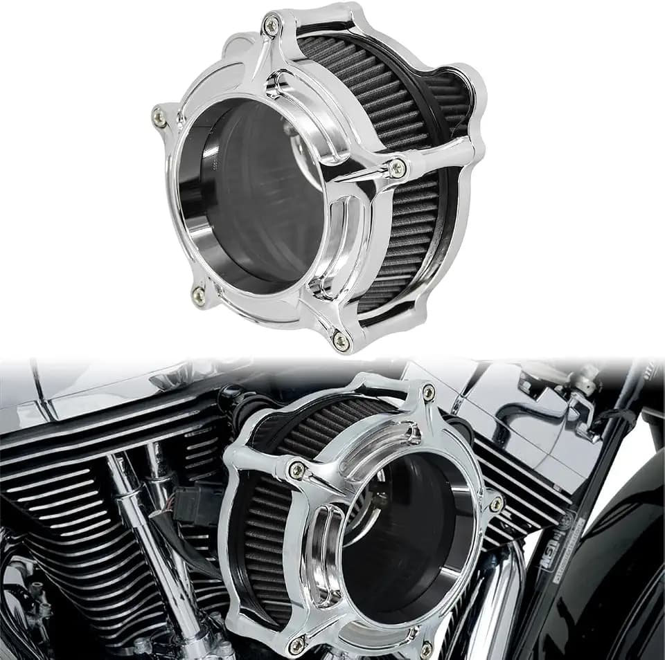 Air Filter Air Cleaner Kit Fit for Harley Dyna FXDLS Softail Touring Trike