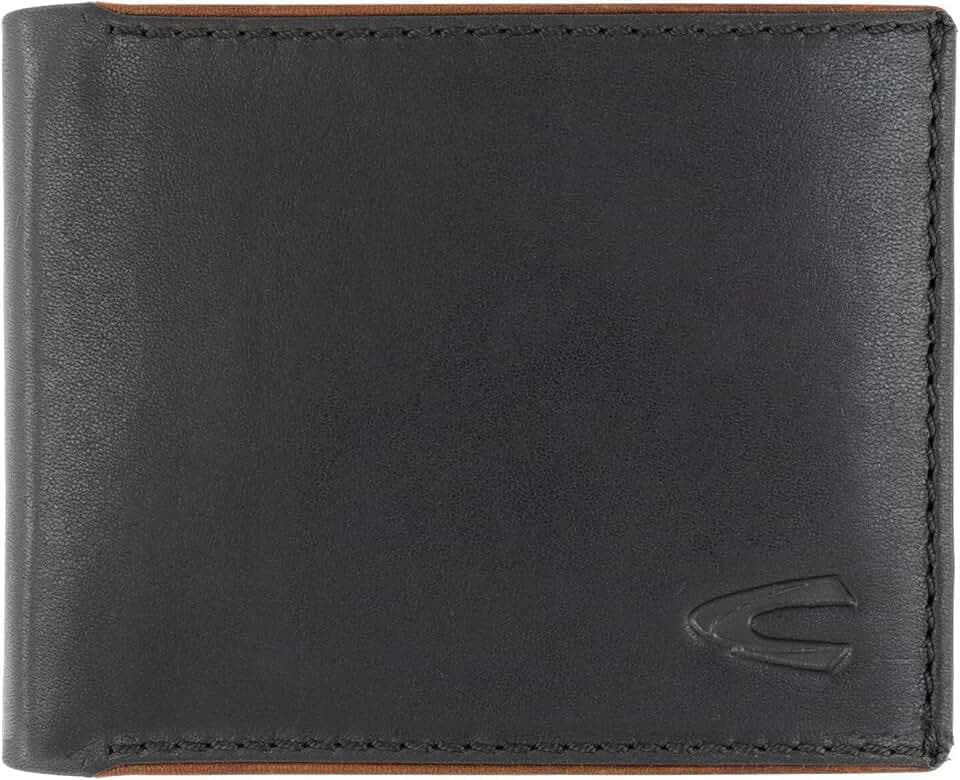 camel active Geldbörse Cruise Jeans Wallet Black schwarz