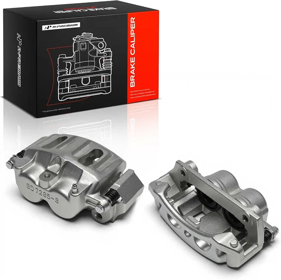 A-Premium Front Left and Right Side Disc Brake Caliper with Bracket