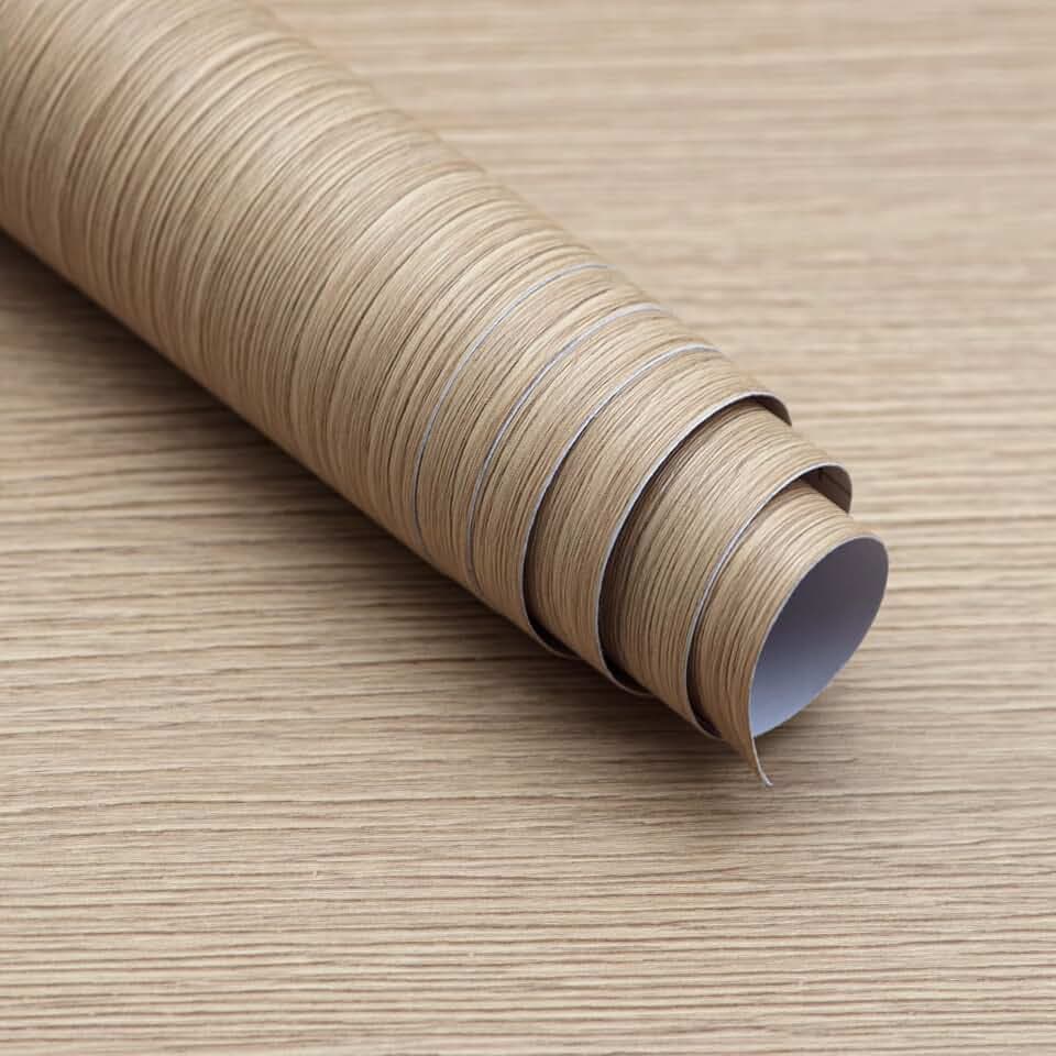 Extra Wide Contact Paper Wood Grain Brown Beige Wood Textured Wallpaper