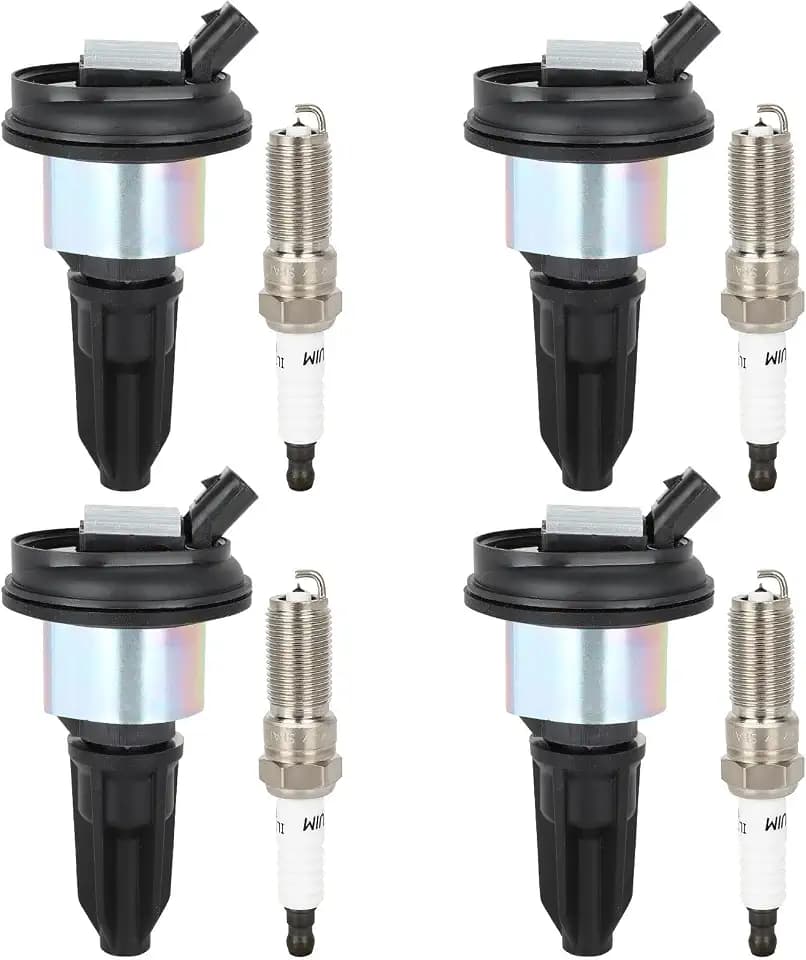 ECCPP UF303 & 3811 Ignition Coil Pack & Iridium Spark Plugs Set of 4