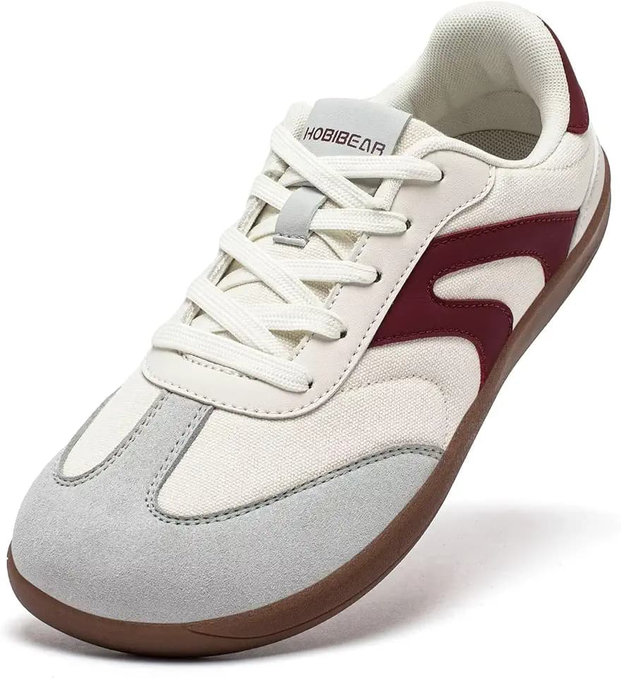HOBIBEAR Barefoot Shoes Zero Drop Wide Fashion Sneakers for Women Men