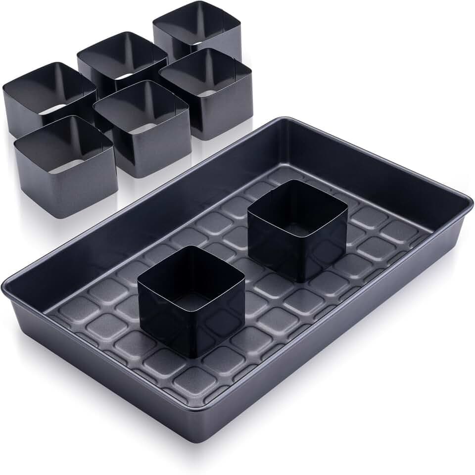 Zenker Zahlen- und Buchstaben Backform – 9-teiliges Set für kreative Backwerke, PFAS-freie Beschichtung, Hitzebeständigkeit +230 °C, Schwarz