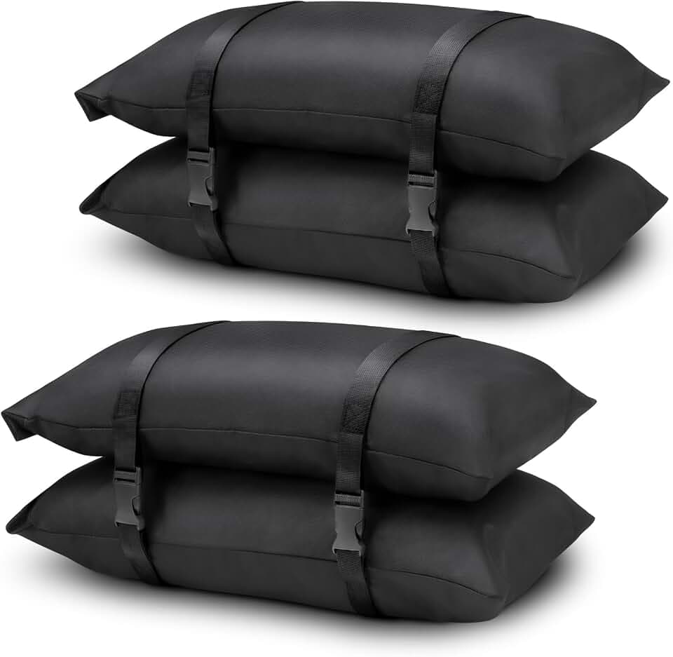 200 LBS Sand Bags for Weight (4-Pack), Umbrella Base Weight Sandbags