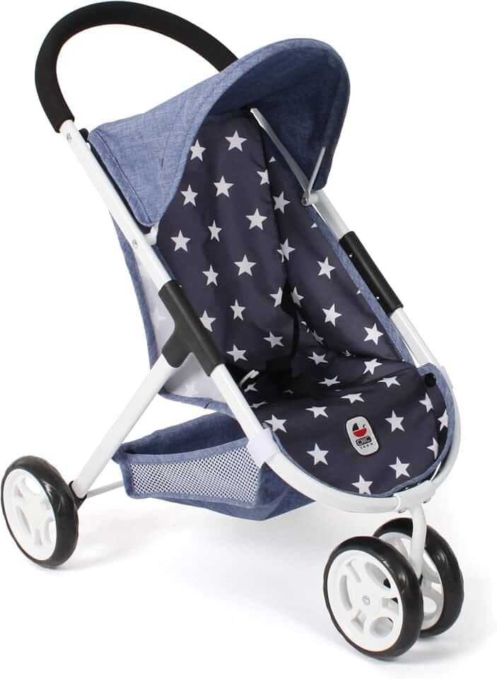 Bayer Chic 2000 Puppenbuggy Speedy – Puppenwagen - Stars Navy