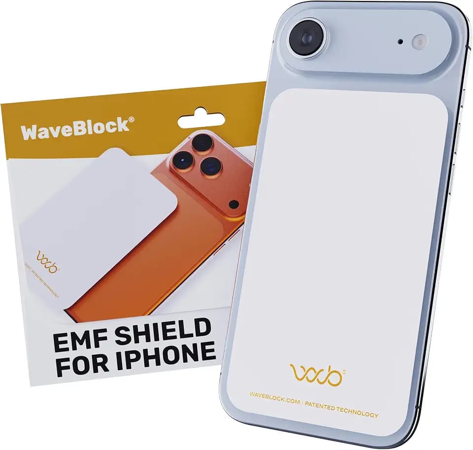 WAVEBLOCK EMF Blocker Sticker for iPhone 17 Air, White