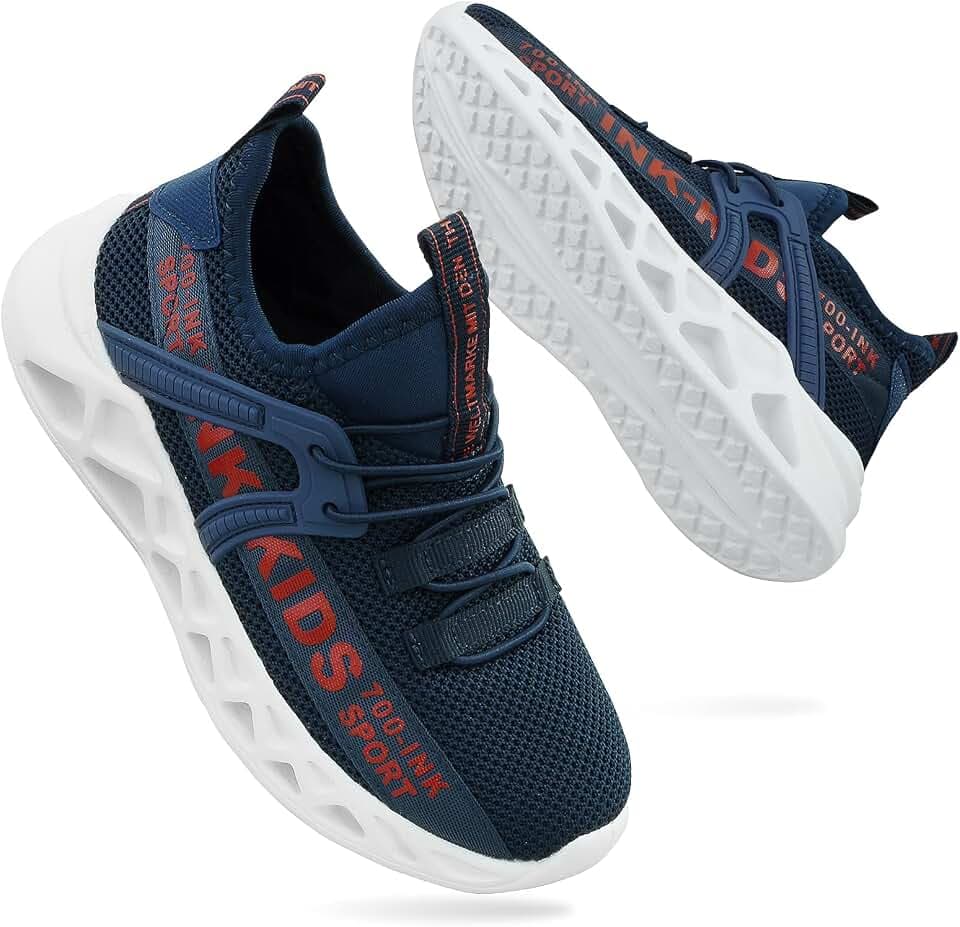 Jungen und Mädchen Trainers Kinder Sneaker Leicht Laufschuhe Outdoor Sportschuh Masche Atmungsaktiv Jungen Ausgeführte Sports Athletisch Shoes