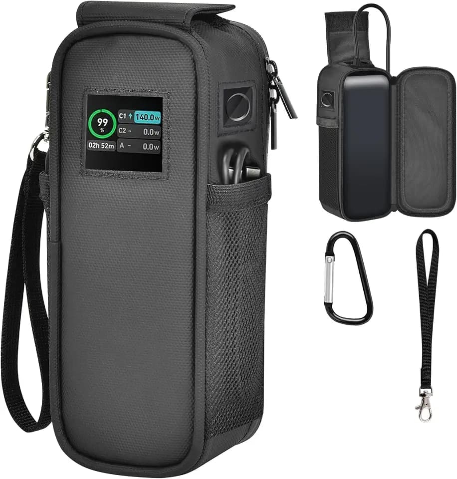 Customized Case for Anker 737 24000mAh, Flip-Top Lid, Dual Window