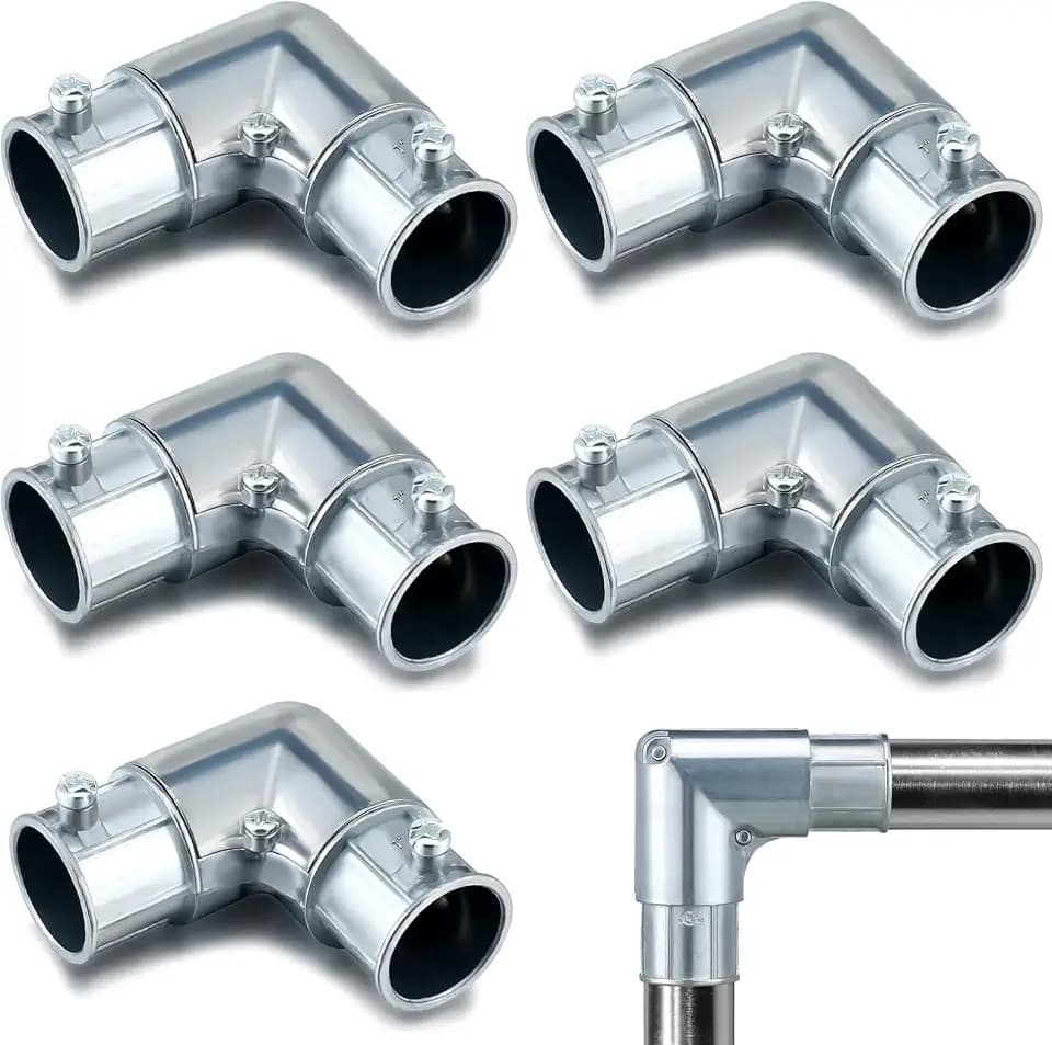 Gisafai 5 Pcs Emt Conduit Fittings Inside Corner Pull Elbow, 1 Inch